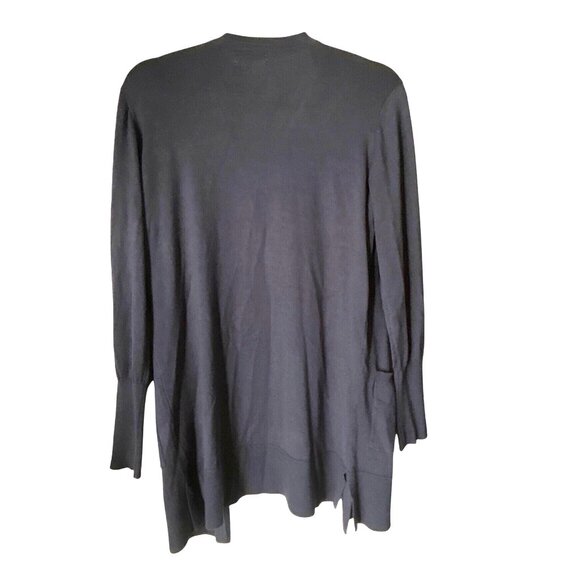 Nine West Womens Open Front Cardigan Sweater With Pockets Medium - Picture 2 of 7